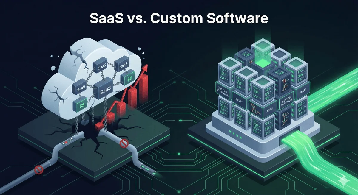 Software a la Medida vs. Soluciones SaaS: ¿Cuándo vale la pena invertir en desarrollo propio en 2026?